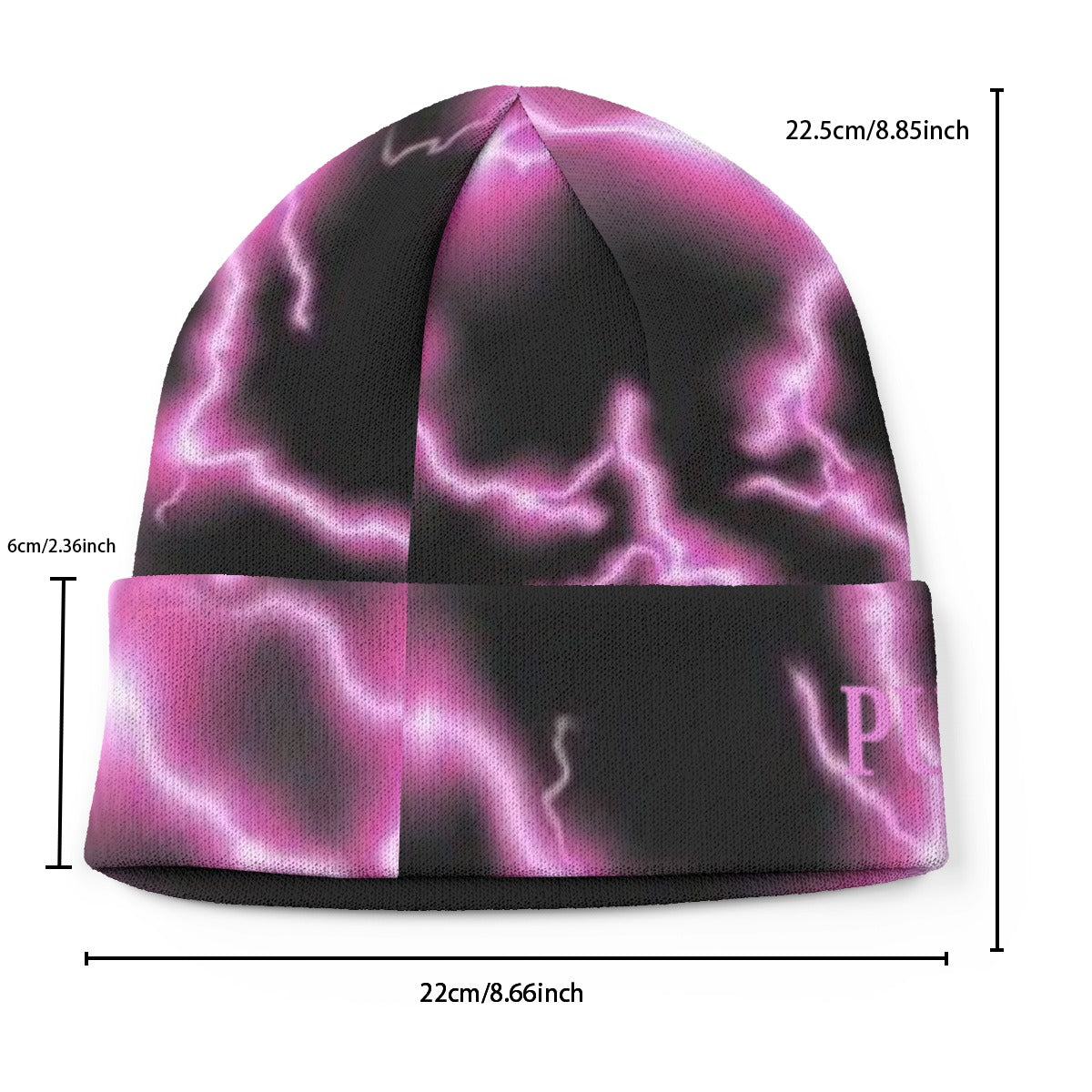 Lightning Knit Beanie