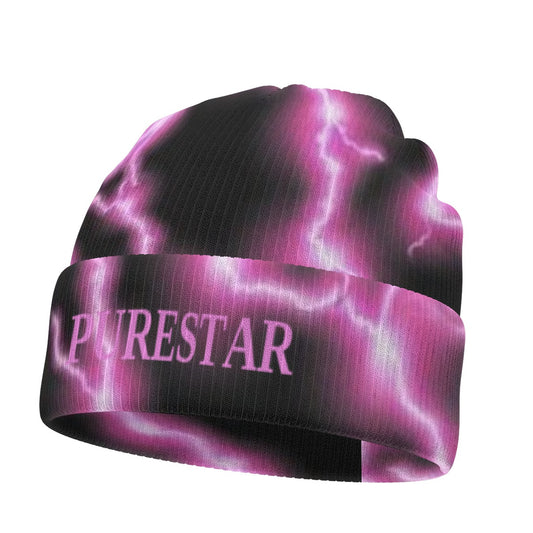 Lightning Knit Beanie