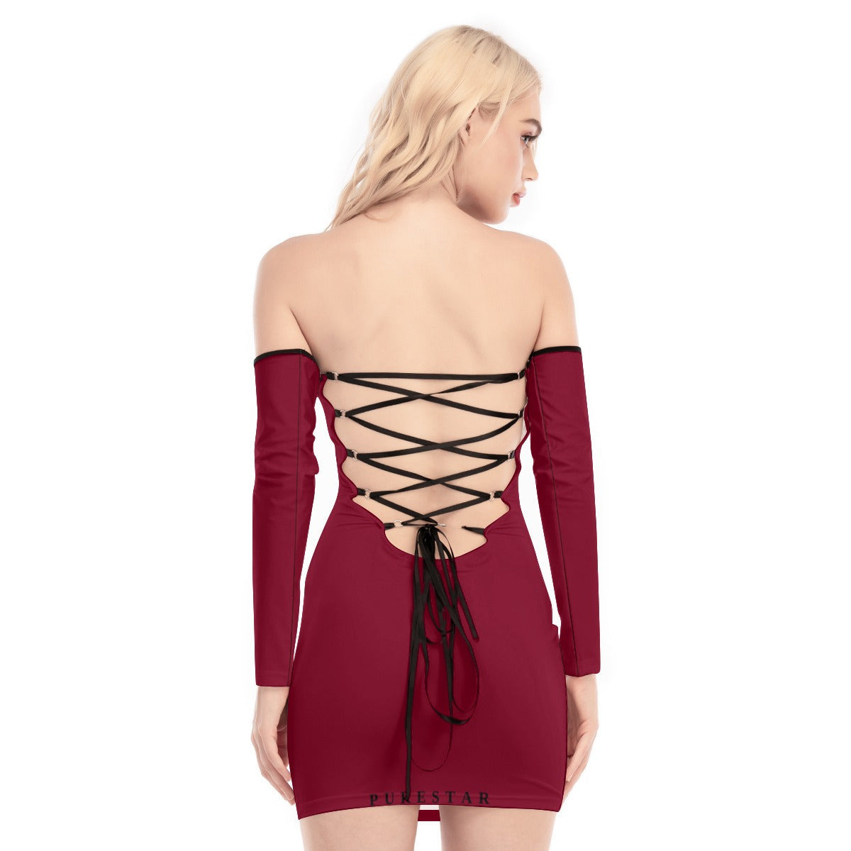 Women's Lace-up Dress